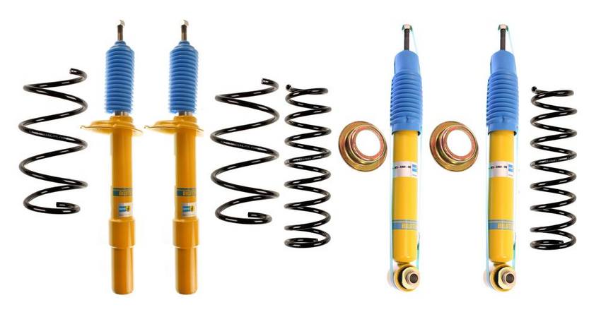 BMW Suspension Strut and Shock Absorber Assembly Kit - Front and Rear (Standard Suspension) (B6 Performance) 33536761219 - Bilstein 3818356KIT